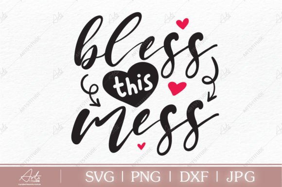 BLESS THIS MESS, CHRISTIAN SVG: A Brand Designer's Review for Crafts & Marketing