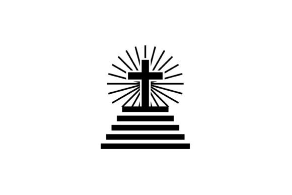 Christian Catholic Cross with Sunburst Logos Review