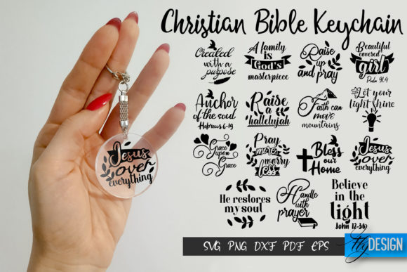 Christian Svg Bible Quotes Keychain Embroidery Review
