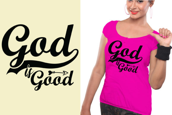 God is Good SVG T-shirt Design Review