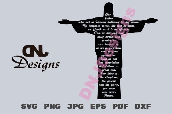 Lord s Prayer - Jesus - Cut File Pack