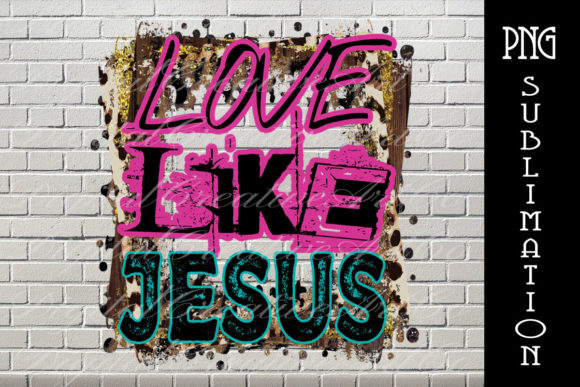 Love Like Jesus Leopard Glitter: Illustrations Review