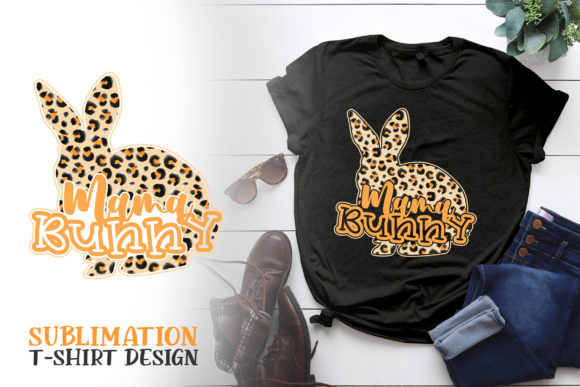 Mama Bunny T-Shirt Design