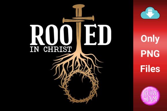 Rooted in Christ SVG for Crafts