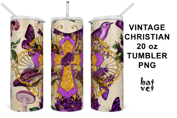 Vintage Christian Tumbler Wrap Nature Review for Crafts